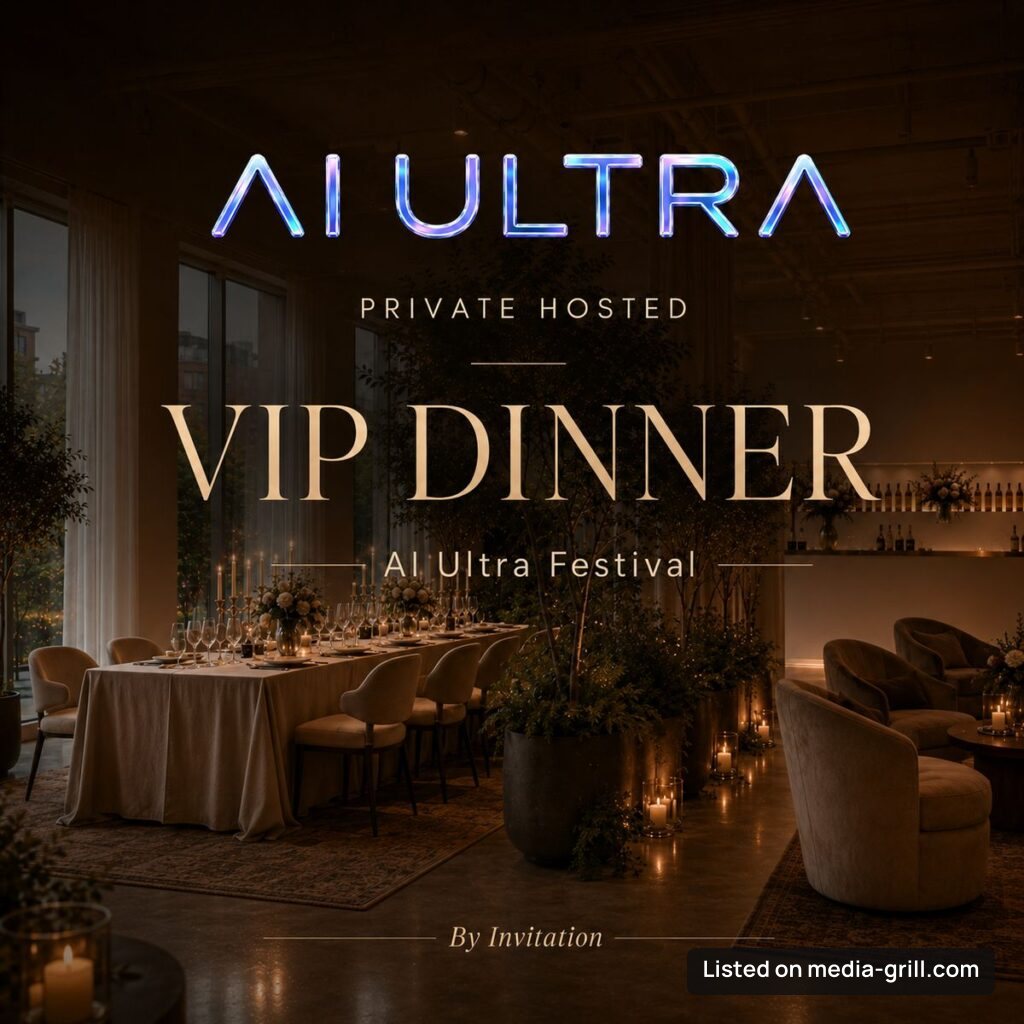 Private VIP Dinner: “AI East VS West”