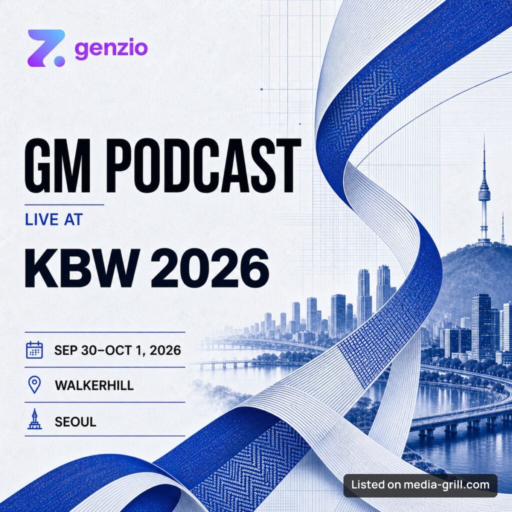 Genzio Media House @ KBW 2026
