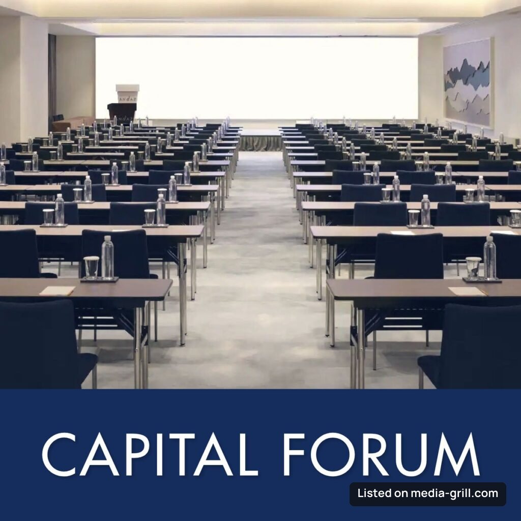 The Capital Forum: 캔톤 네트워크가 여는 기관 금융과 자본시장