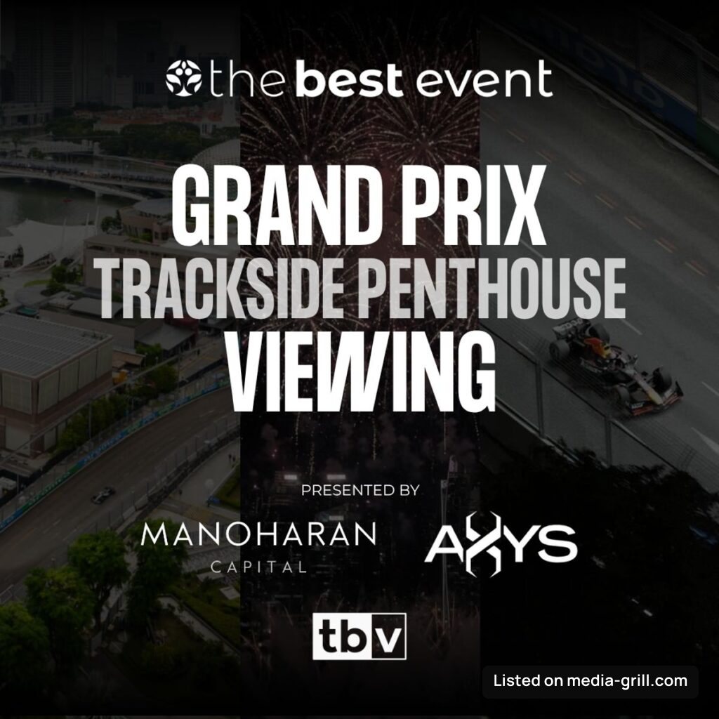 The Best Event: Grand Prix Trackside Penthouse Viewing