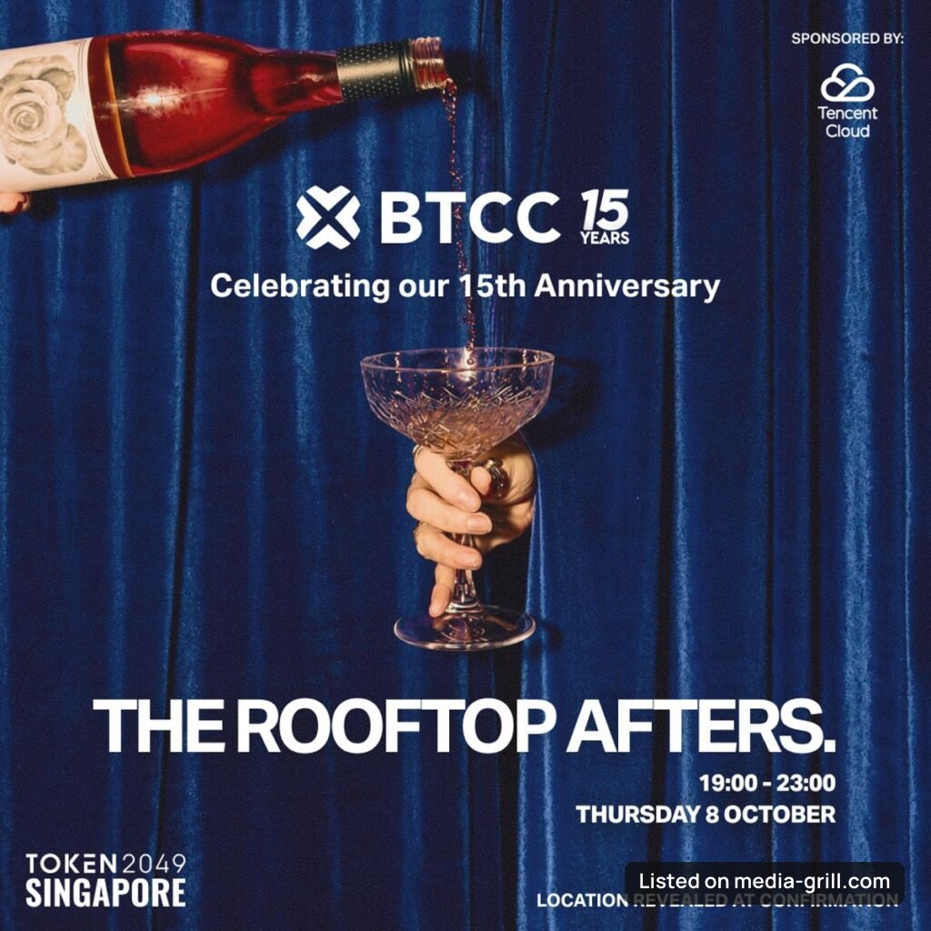 BTCC THE ROOFTOP AFTERS – TOKEN2049 Side Event