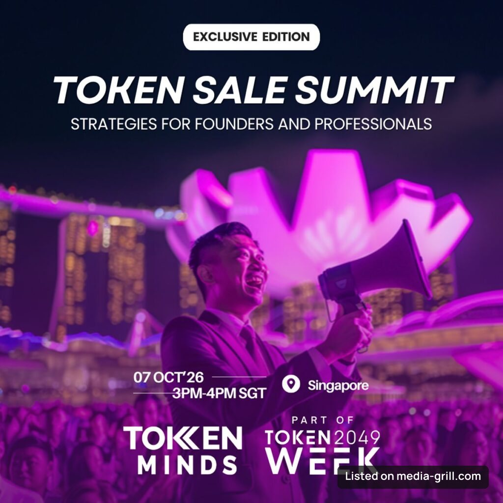 Token Sale Summit 2026 @ Token2049 Singapore