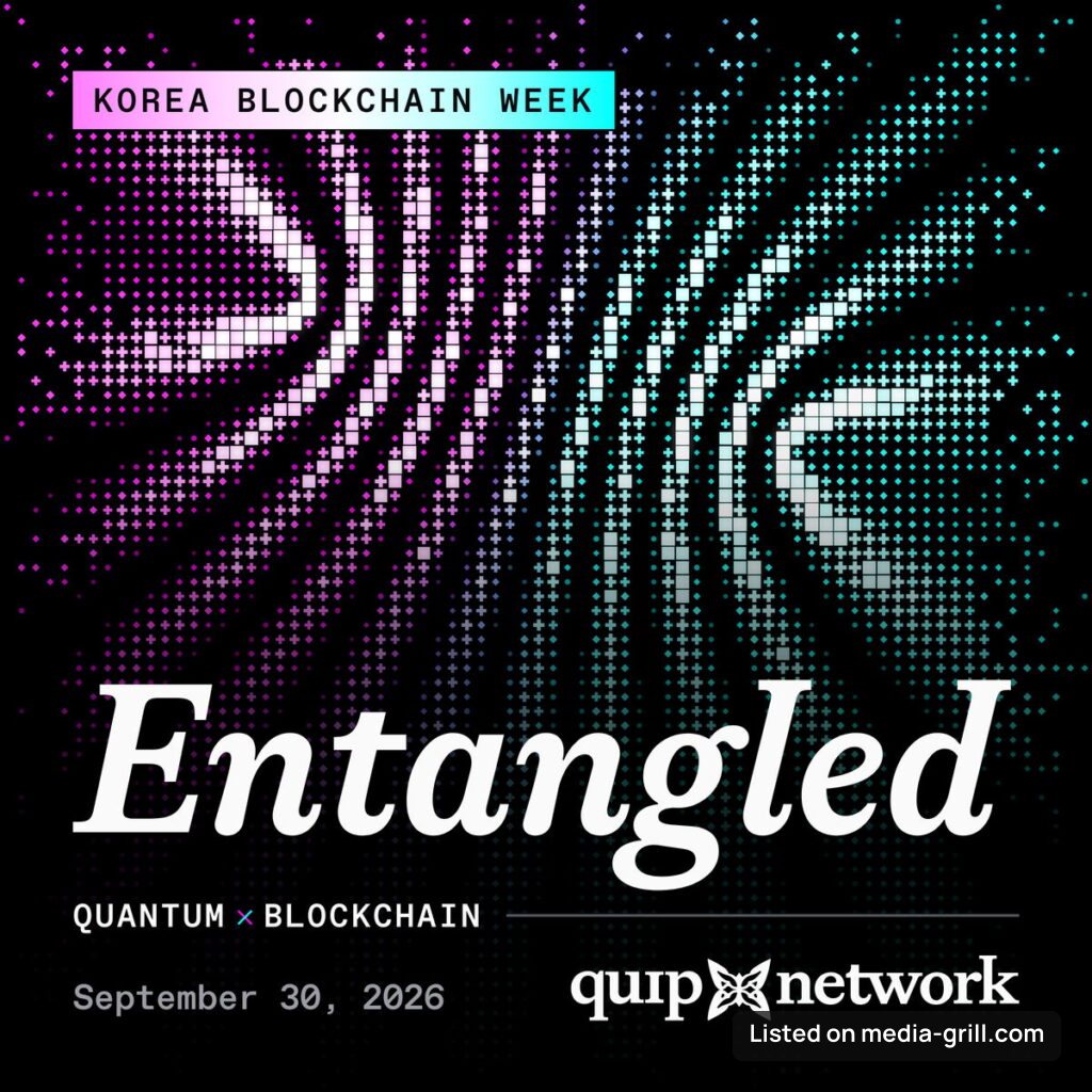Get Entangled with Quip Network 🦋 | Korea Blockchain Week 2026
