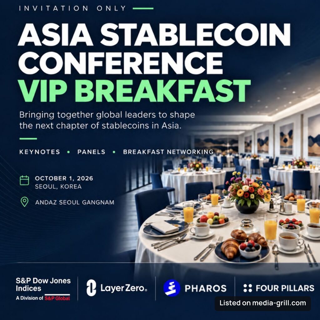 Asia stablecoin conference VIP kick-off Breakfast