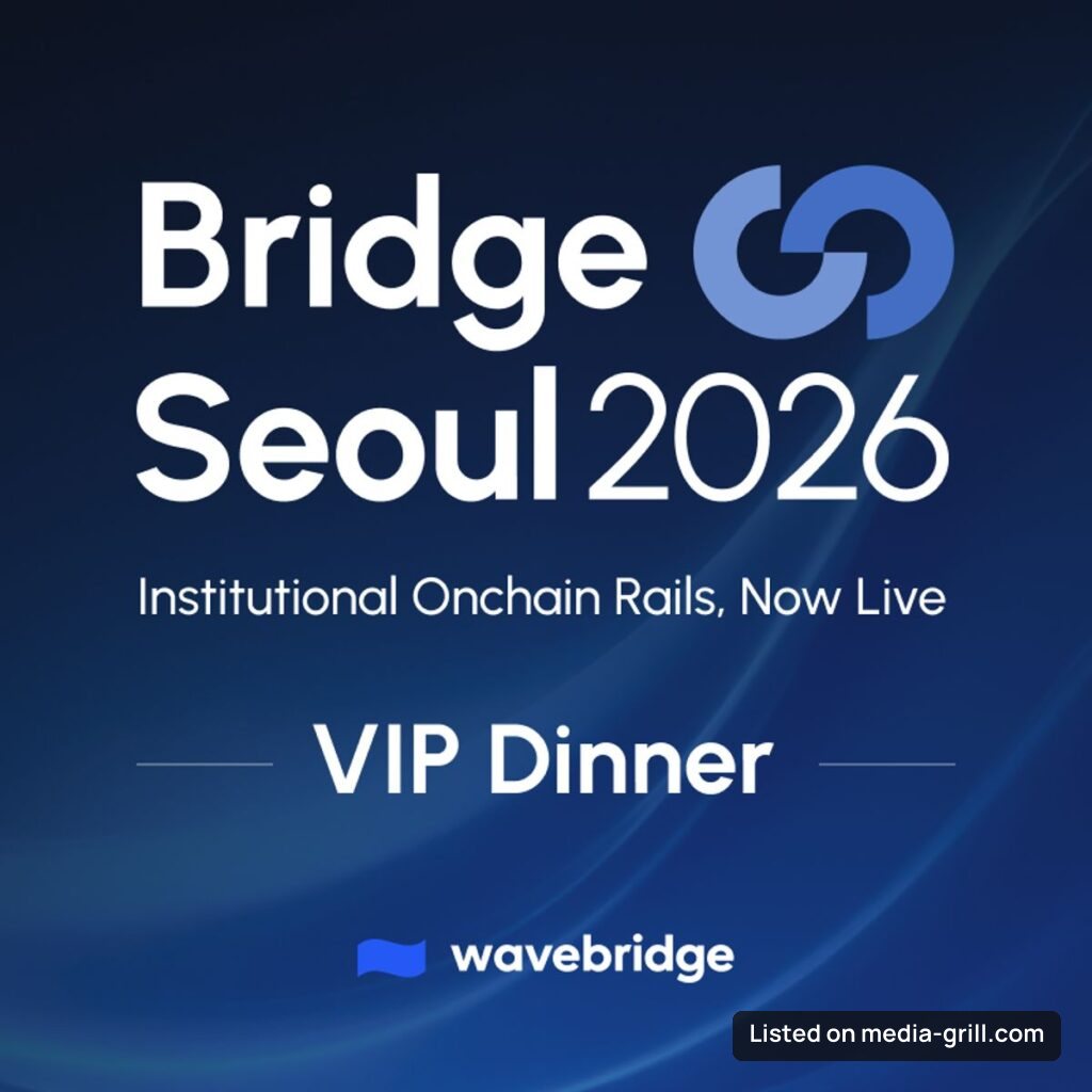 Bridge Seoul 2026 VIP Dinner