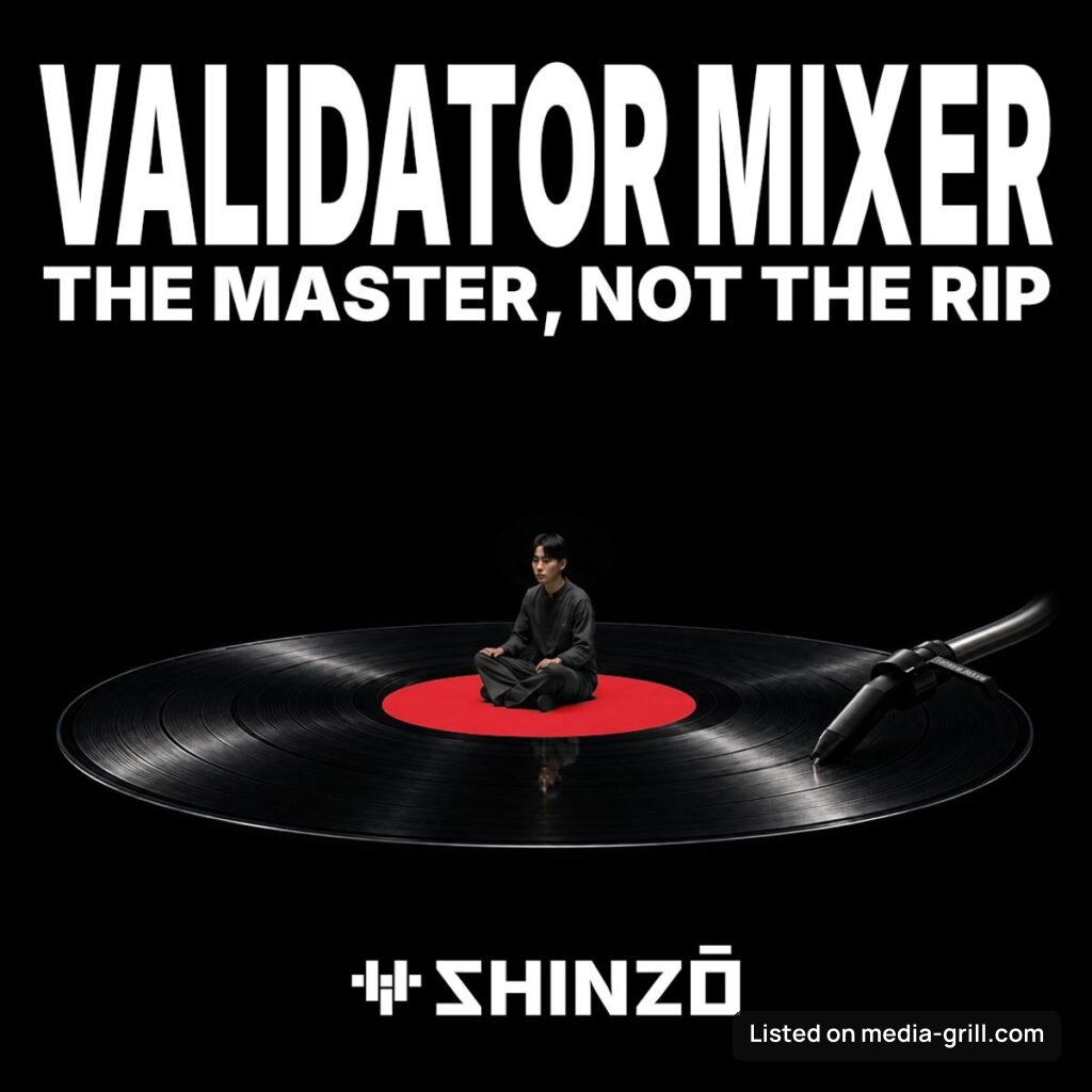 The Master, Not the Rip | Validator Mixer