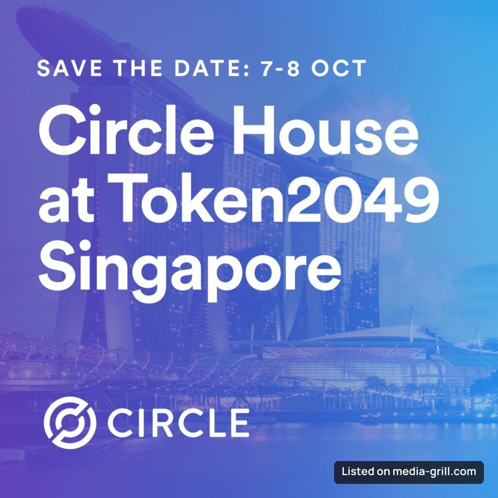 Circle House @ TOKEN2049 Singapore 🇸🇬