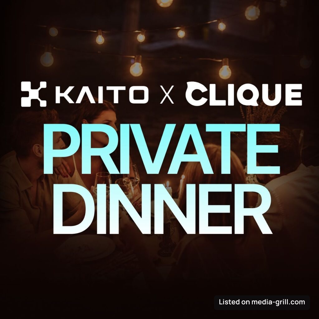 Kaito X Clique Private Dinner