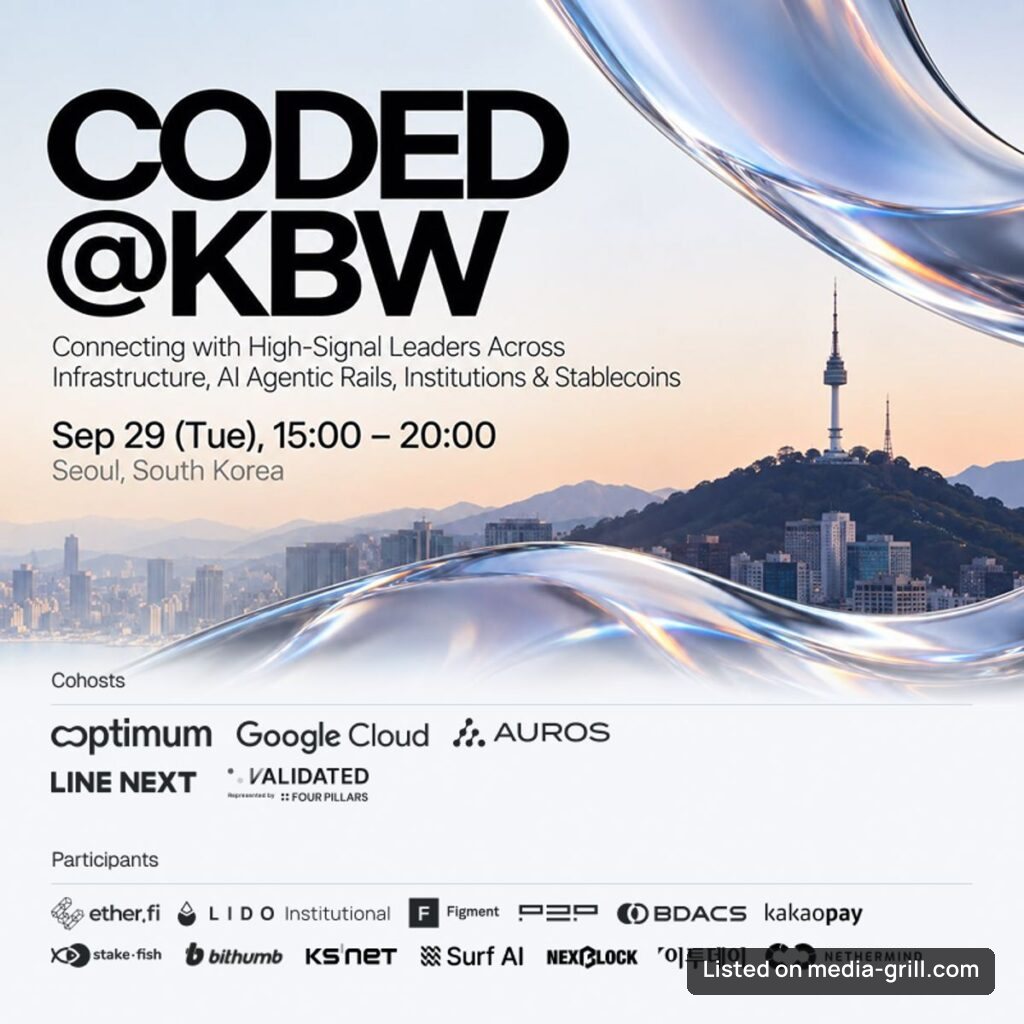 CODED@KBW — Connecting with High-Signal Leaders Across Infrastructure, AI Agentic Rails, Institutions & Stablecoins