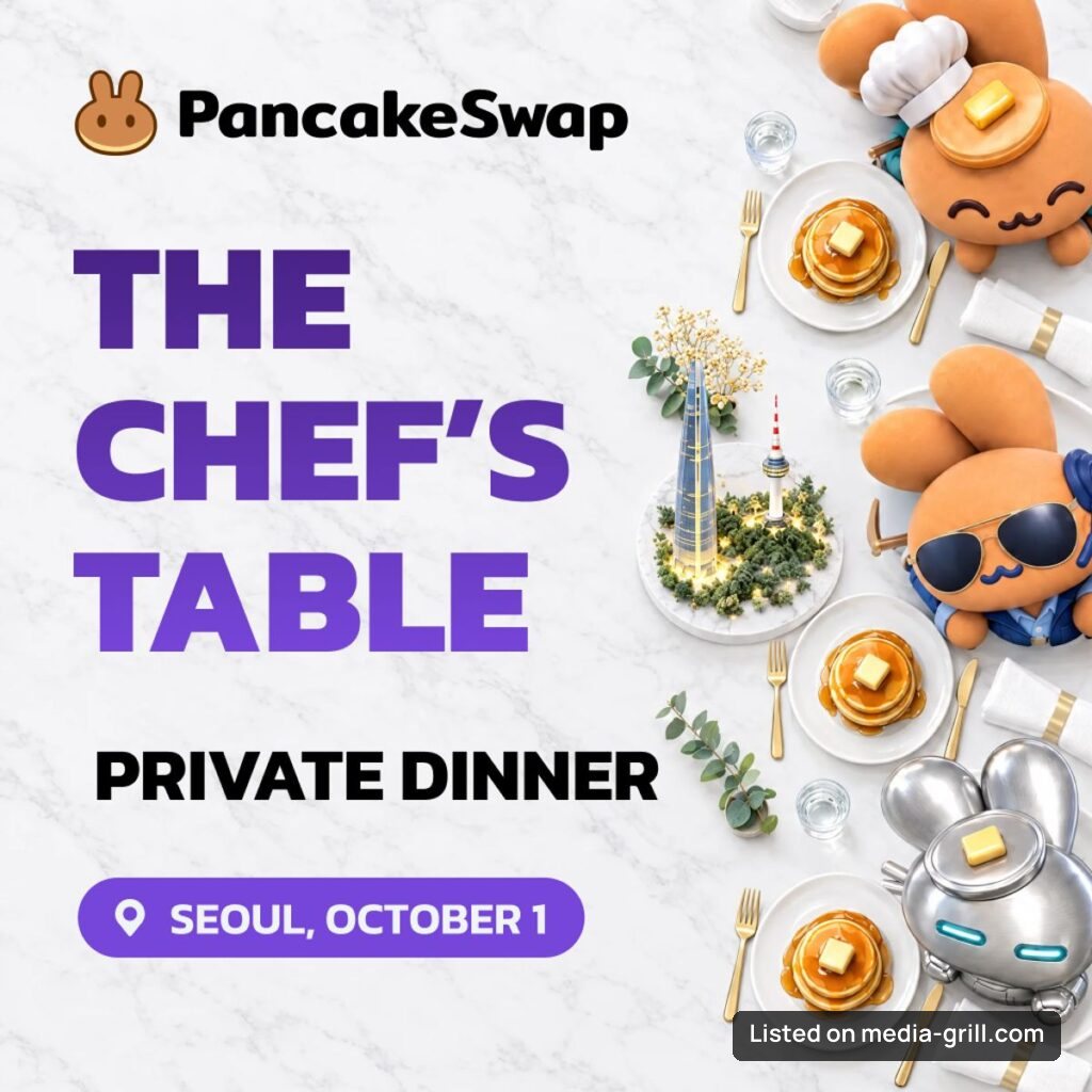 PancakeSwap Private Dinner Seoul