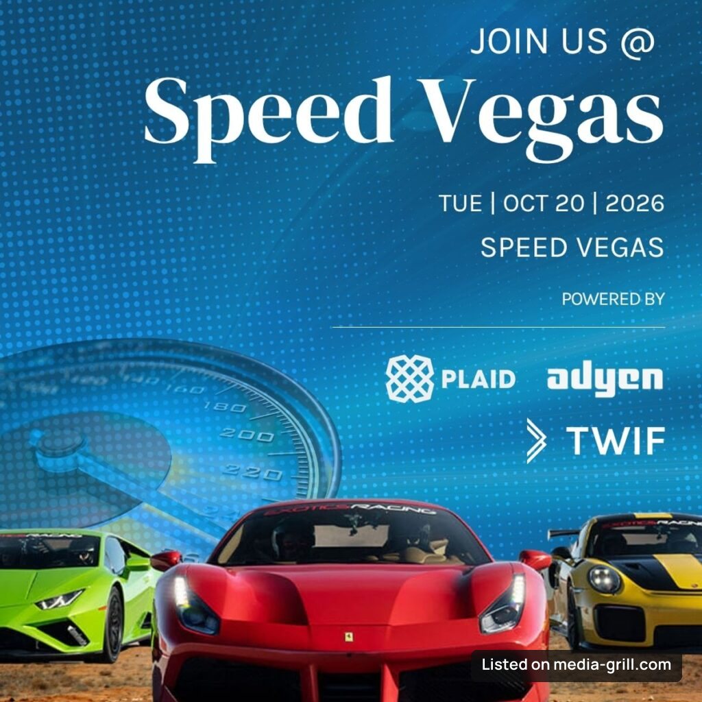 Adyen, TWIF, Plaid at Speed Vegas