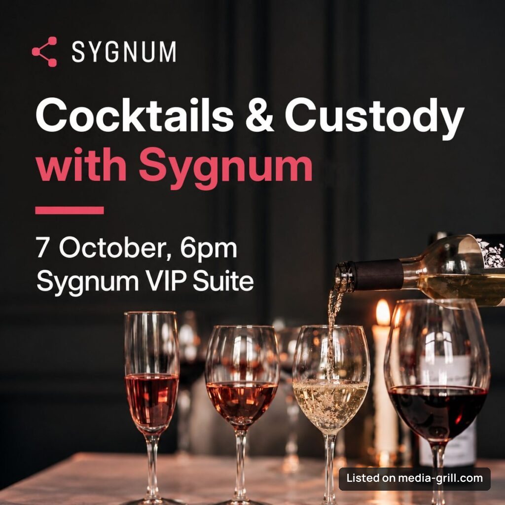Cocktails & Custody with Sygnum