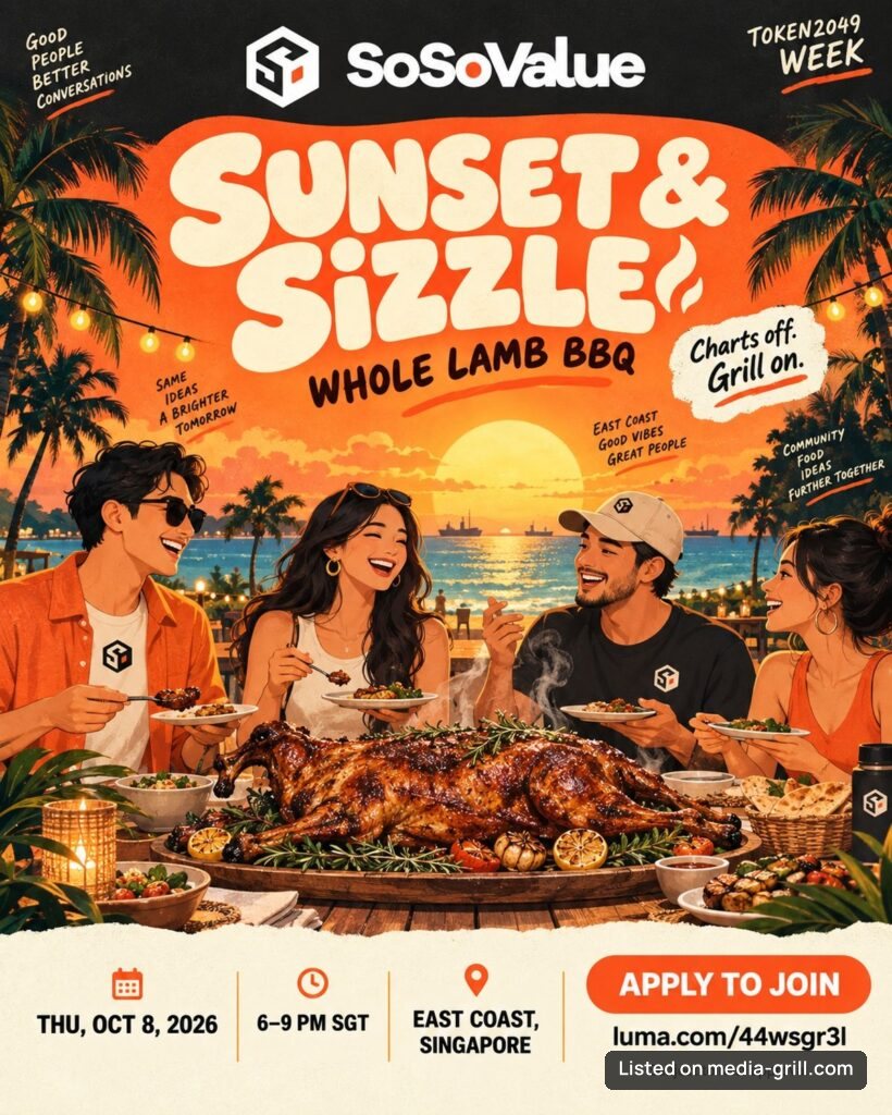 SosoValue Sunset & Sizzle 海边烤全羊之夜