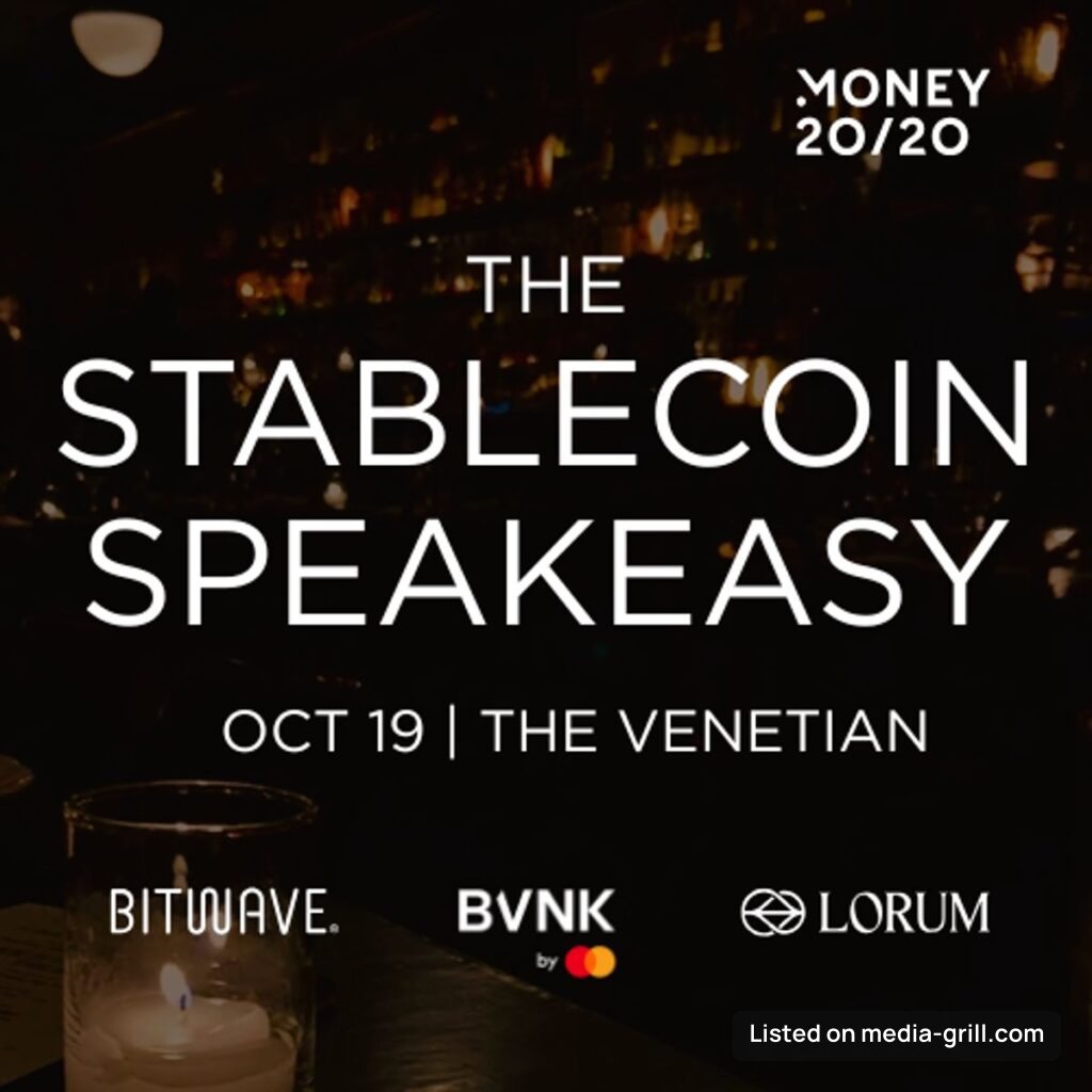 The Stablecoin Speakeasy at Money20/20