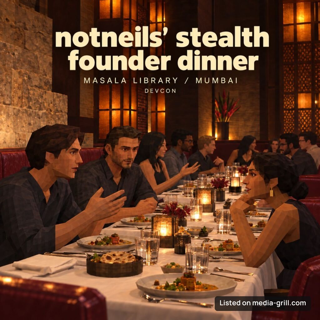 notneils’ stealth founder dinner