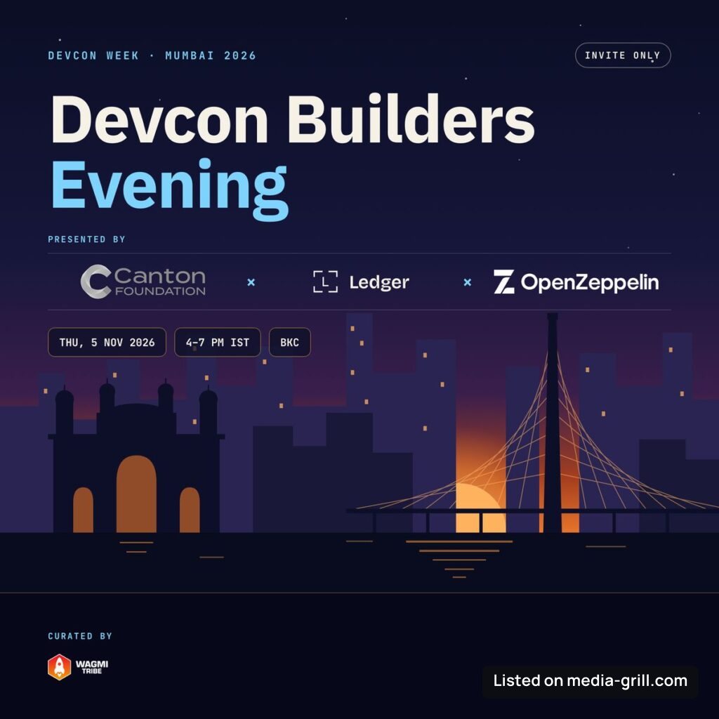 Devcon Builders Evening by Canton x Ledger x OpenZeppelin