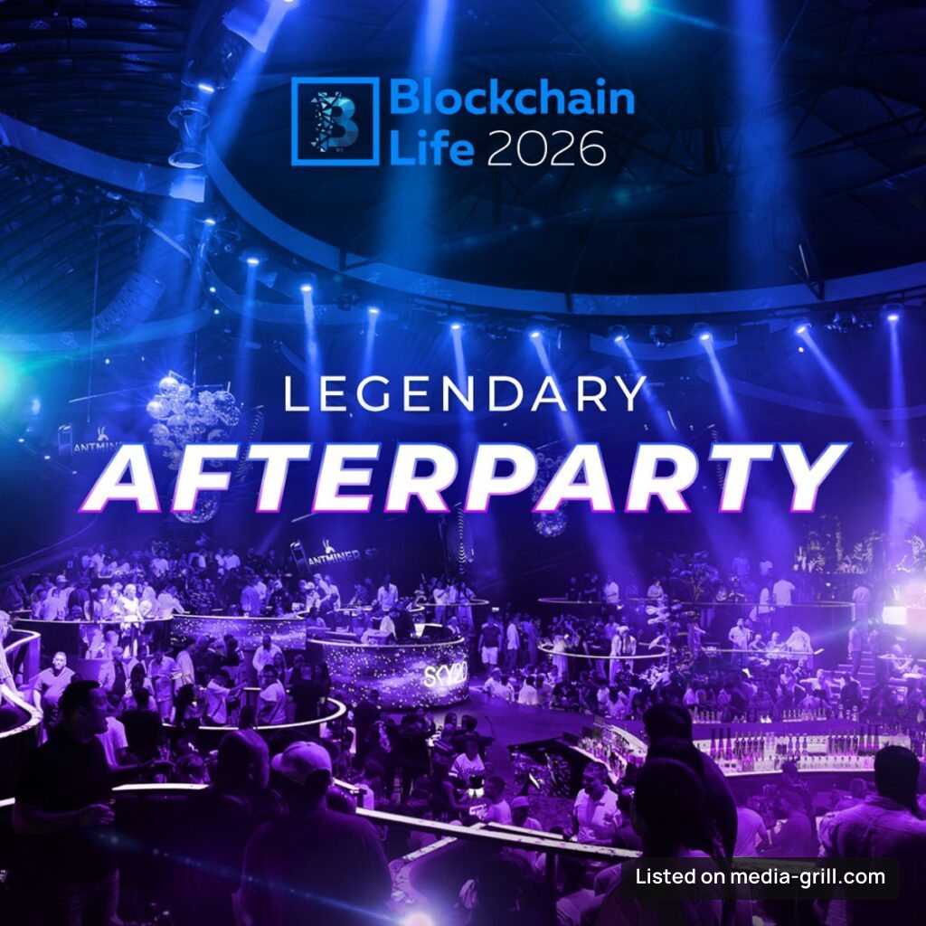 OFFICIAL AFTERPARTY Blockchain Life 2026