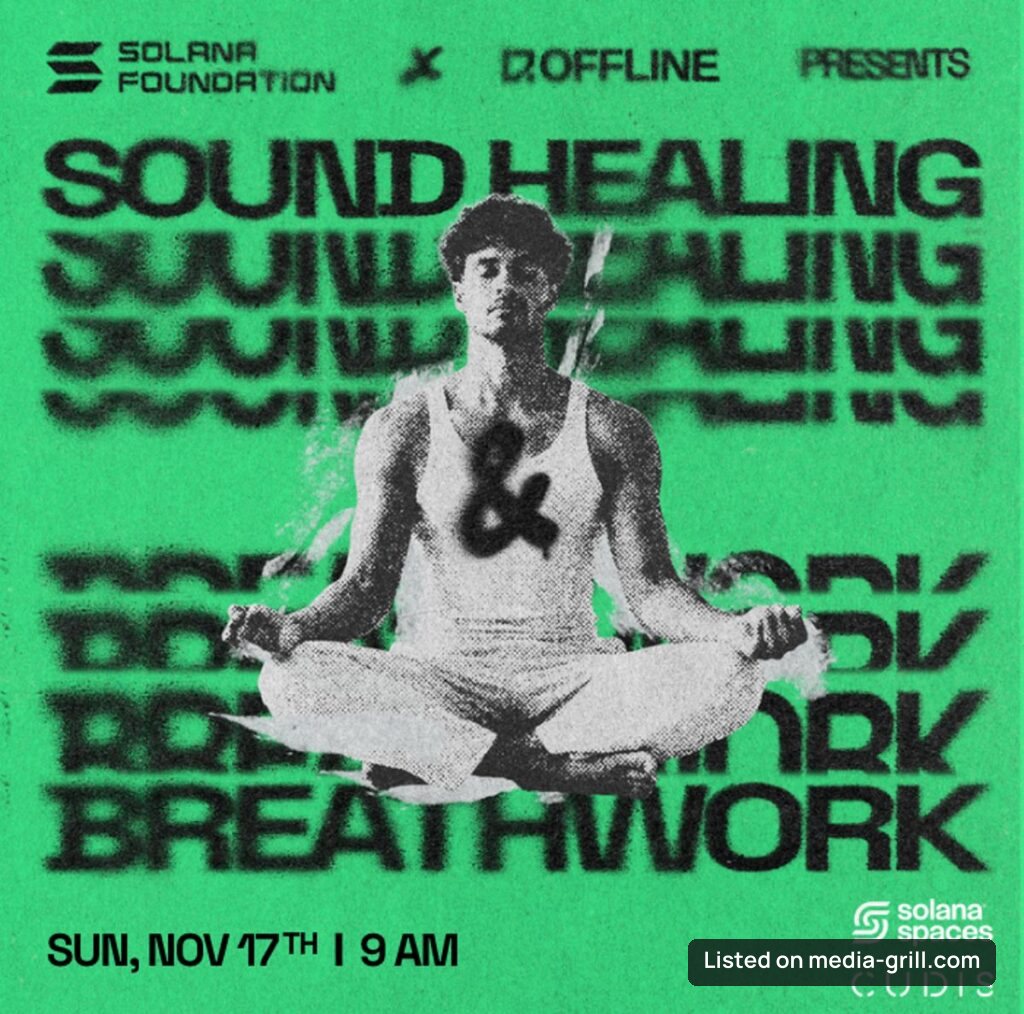 Solana Fitness Zone: Sound Healing & Breathwork | Breakpoint 2026