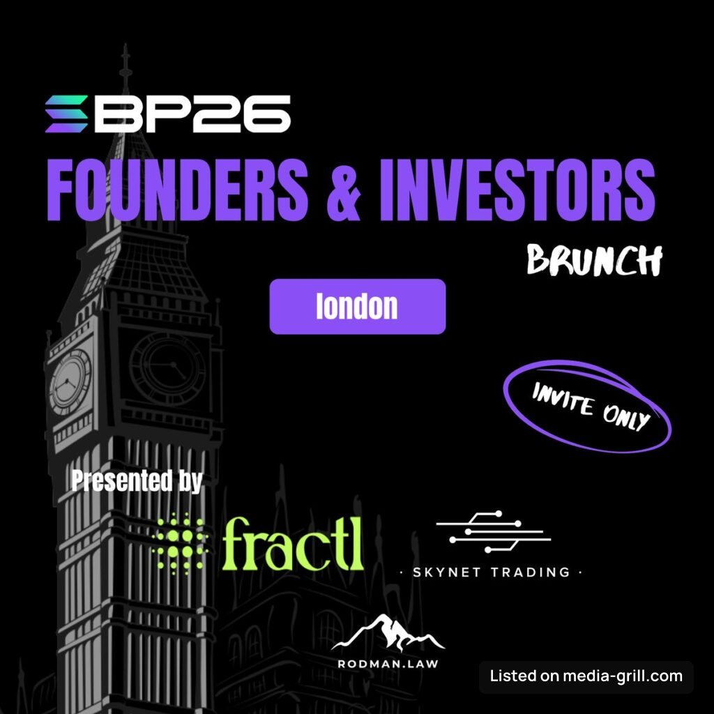 Founders & Investors Brunch ✨ Breakpoint – London
