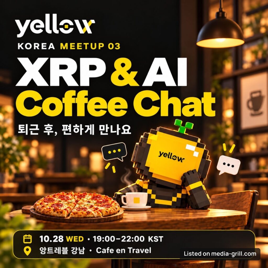 Yellow Korea Meetup #3 — XRP & AI Coffee Chat