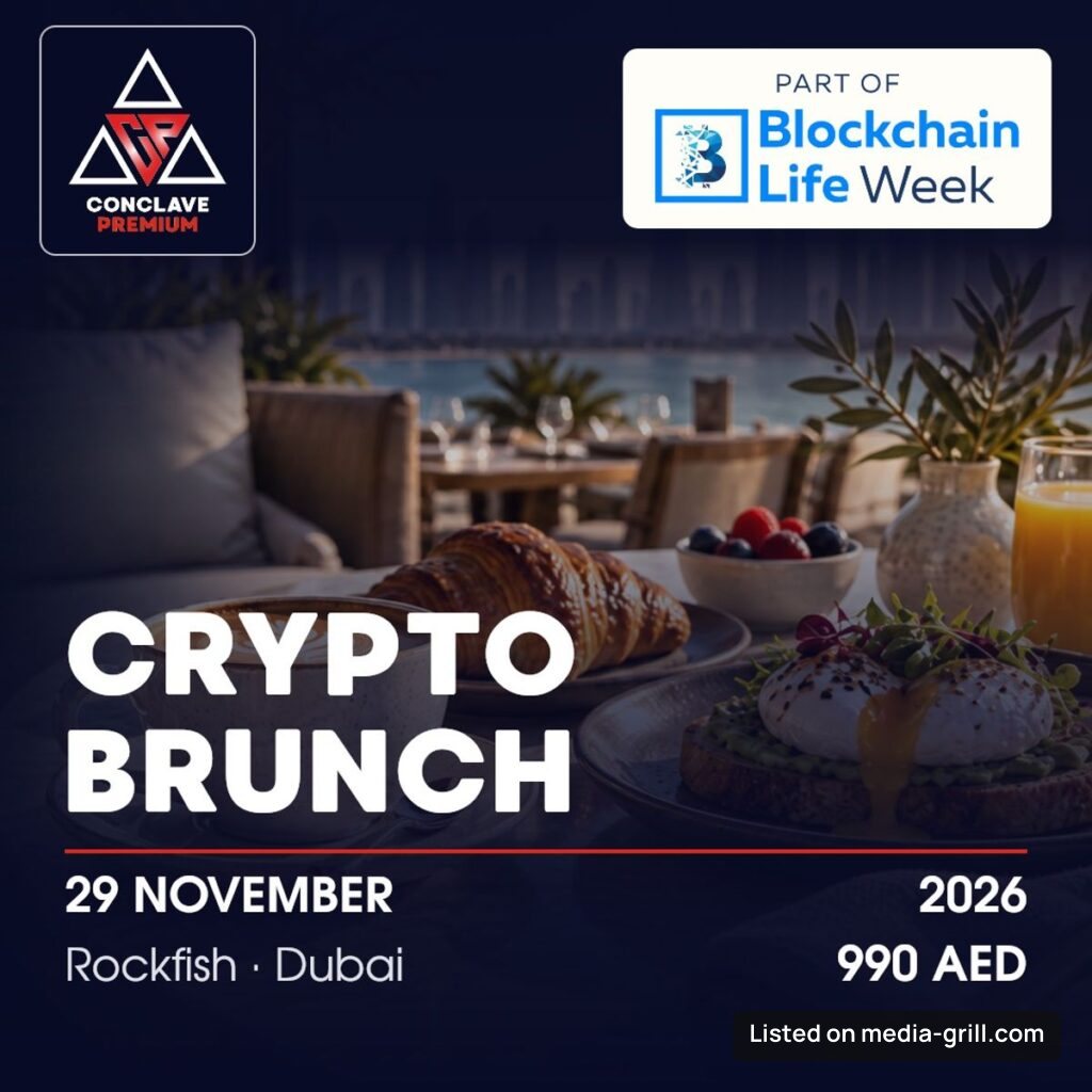 Crypto Brunch Dubai — Conclave Premium Club