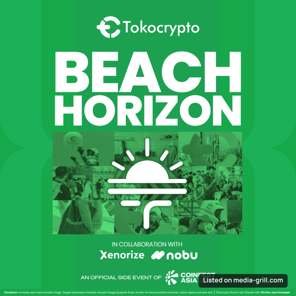 Tokocrypto Beach Horizon – Official Side Event at Coinfest Asia 2026