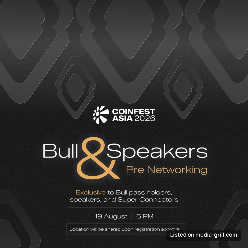 Bull & Speakers Pre-Networking