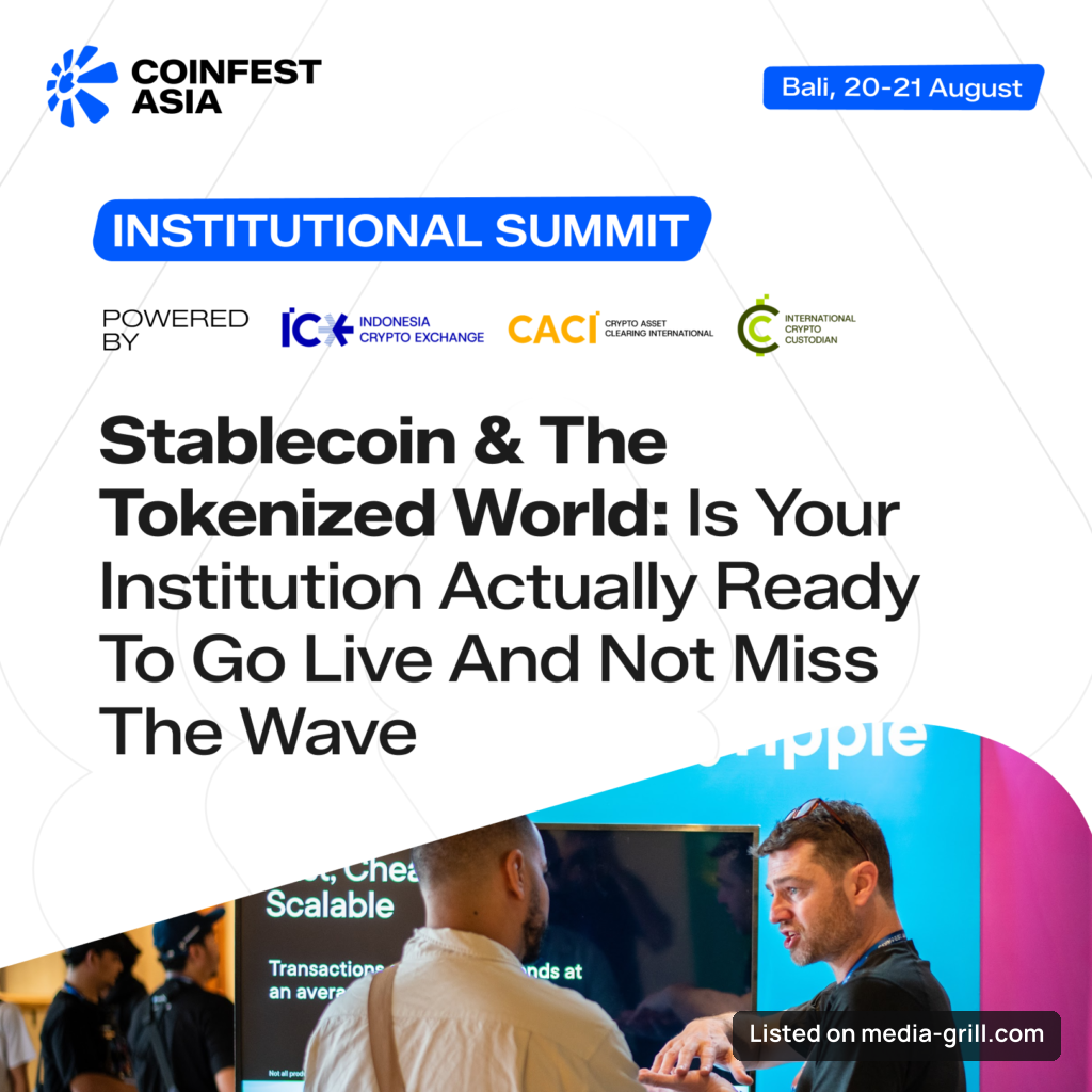 Stablecoin & The Tokenized World: Is Your Institution Actually Ready to Go Live and Not Miss The Wave | Powered by ICEx Group