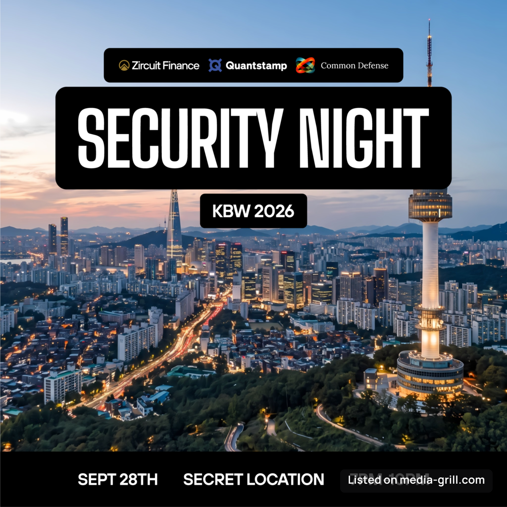 Security Night with Zircuit Finance, Quantstamp, and Common Defense | KBW 2026