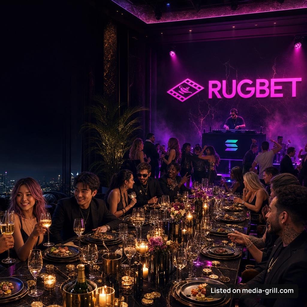 VIP Crypto Casino Dinner & Party by Rugbet.gg | Solana Breakpoint 2026 London