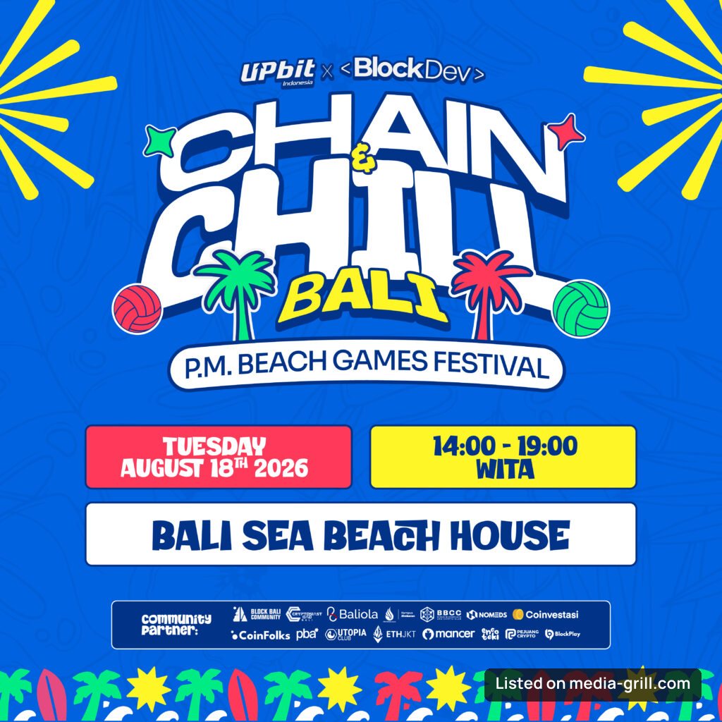 Chain & Chill Bali: Beach Games Festival