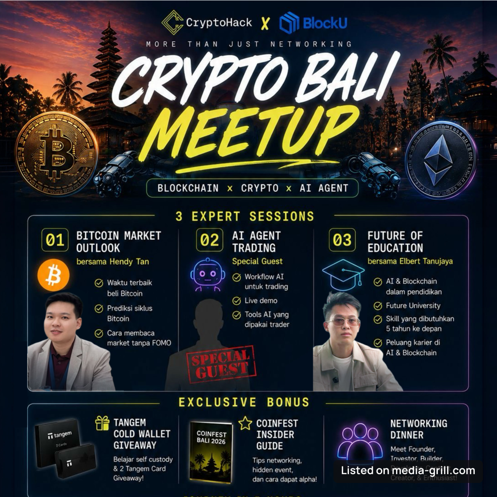 🚀 CryptoHack x BlockU Bali Meetup
