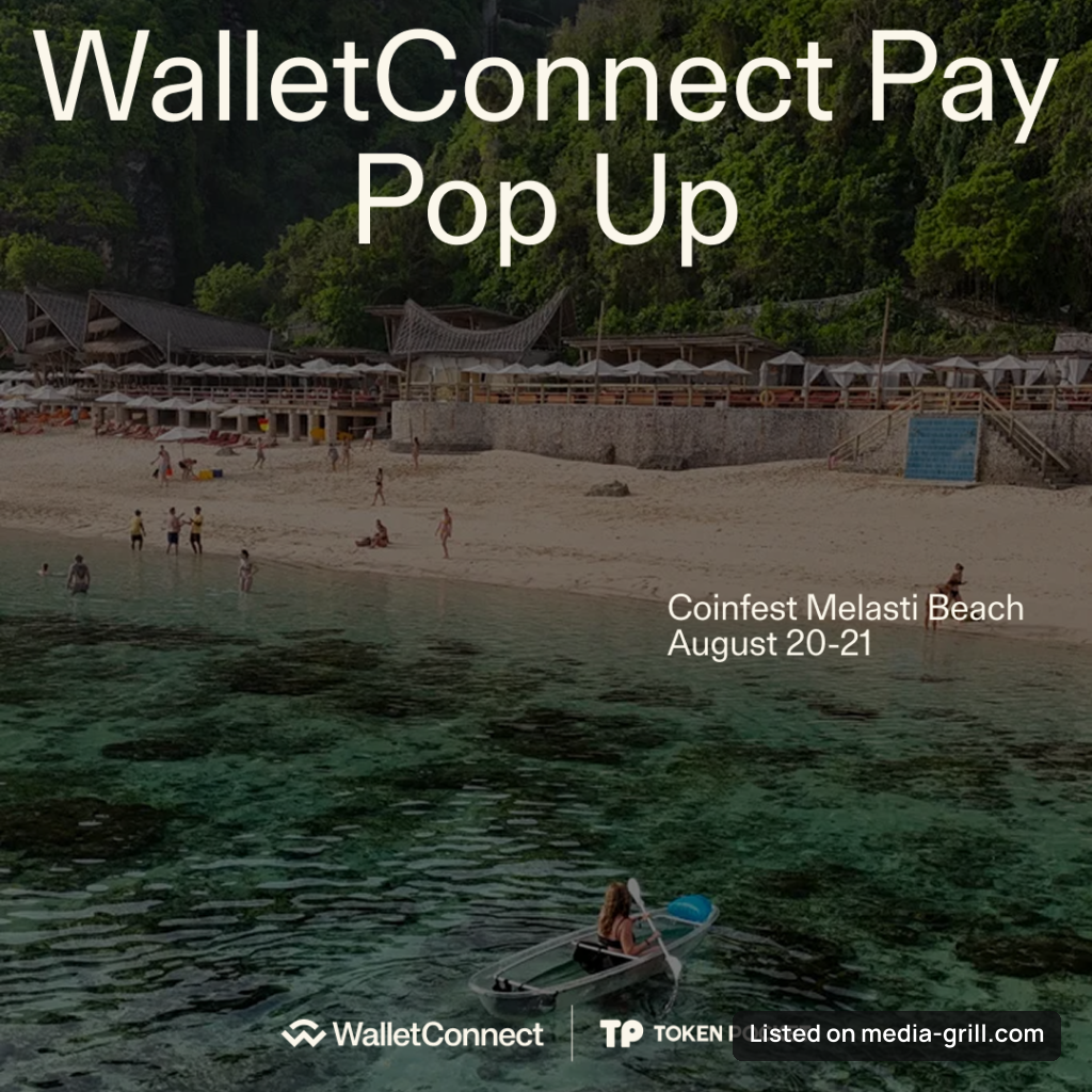 WalletConnect Pay Bali Pop-Up @ Coinfest