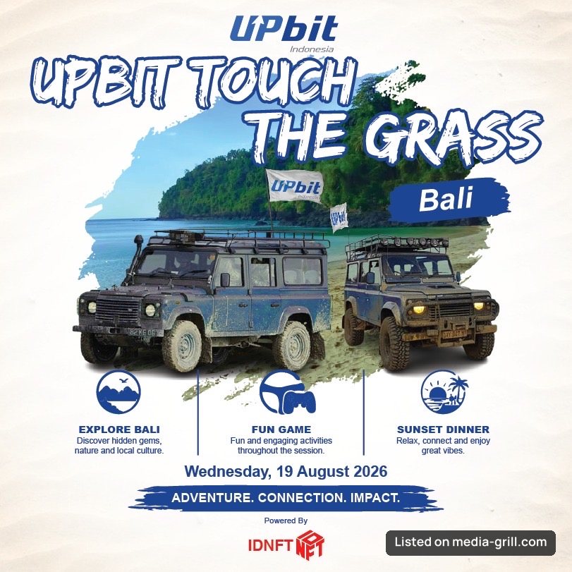 Upbit Touch The Grass Bali