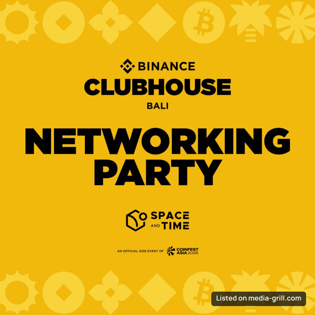 Sunset Networking Party @ Binance Clubhouse Bali