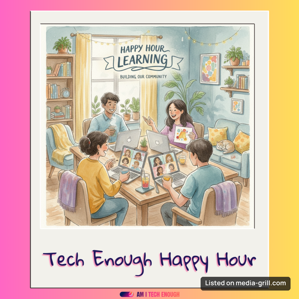 ☕️ Tech Enough Happy Hour (Aug)
